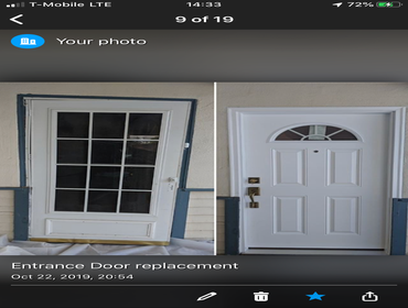 Photos by Brothers Reliable Construction Inc #1 Window/door replacement