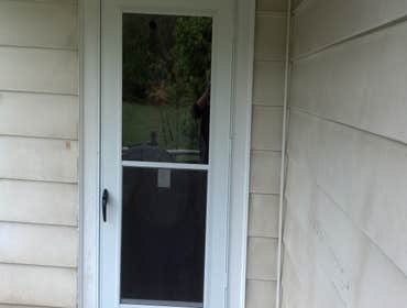 Project photos from Herman Roofing Door & Storm Door Installation
