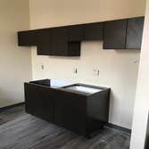 We also hang cabinets