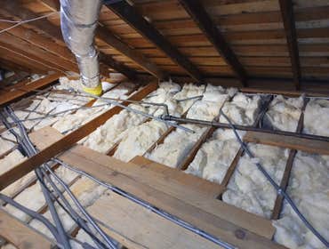 Photos by The Attic Insulation Specialists, Inc #26 Attic Insulation Installation