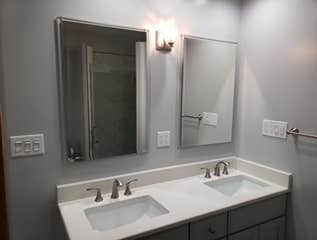 Photos by Allied Innovation Group #1 Examples of our flooring repair/refurbishment and bathroom remodeling at multiple locations