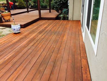 Deck Build and Stain
