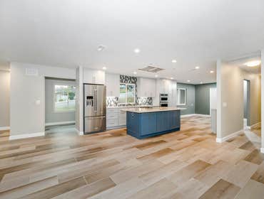 Full Remodel complete remodel of kitchen , fireplace , flooring , framing , paint .electrical