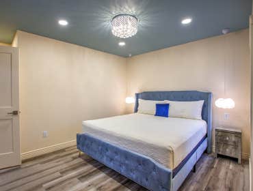 Airbnb/hotel We transformed a 4-bedroom, 3-bath home into an 8-bedroom, 8-bath Airbnb. Each room was designed with a unique theme, which made the proje