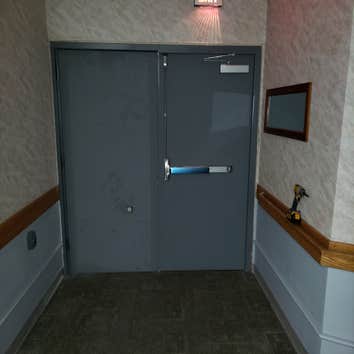After Commercial Fire Door