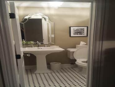 Chic Guest Bathroom