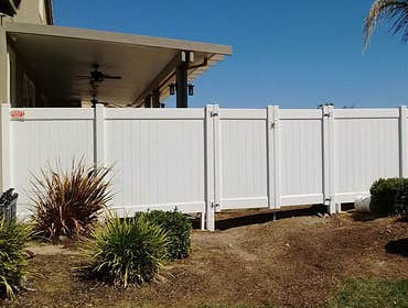 Vinyl Fence
