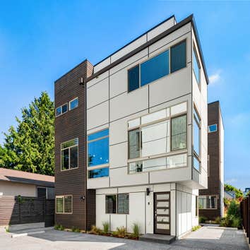 Photos by New Aspecto Exterior LLC #1 These are one of many projects that we have worked on all over its exterior since the loss,siding,soffit and fasc