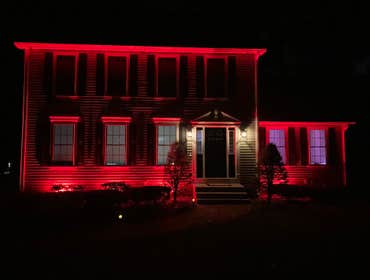 Outside lighting project Derry