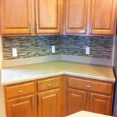 Mosaic Glass Backsplash