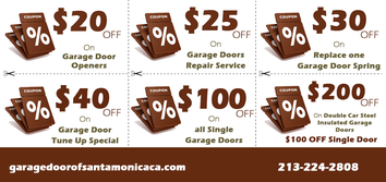 Garage Door of Santa Monica Ca