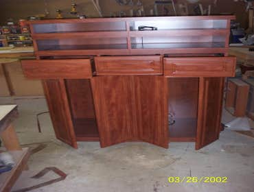 Rolling Entertainment center
