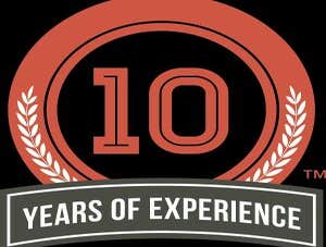 Over 10 years of experience