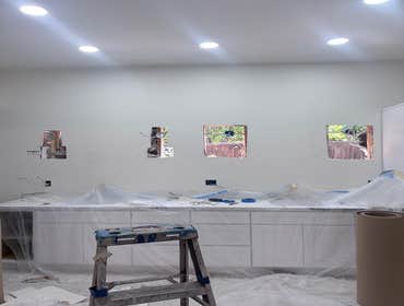 Drywall finishing and taping