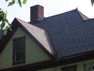 Photo(s) from Shell Shockers Home Improvements Victorian Home Slate tear-off to asphalt shingles