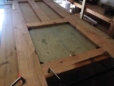 Our Work We take pride in our pieces, whether they are a barn door made of knotty alder wood, or a custom closet that will increase the value of your h