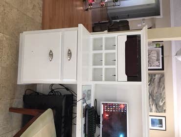Built in charging station