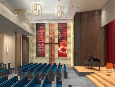 Chapel at Salvation Army- Logos Architecture Proposed Chapel Renovation