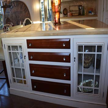 New Center Island Finish