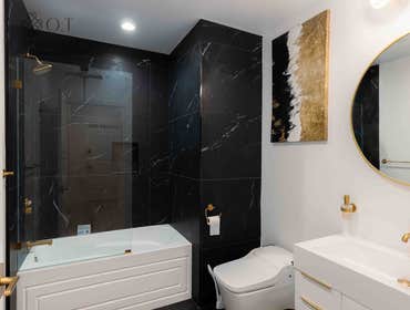 Photos by O.T Bay Builders-Condominium remodel Remodeling project for a downtown Palo Alto condominium, encompassing a complete overhaul. The scope inc