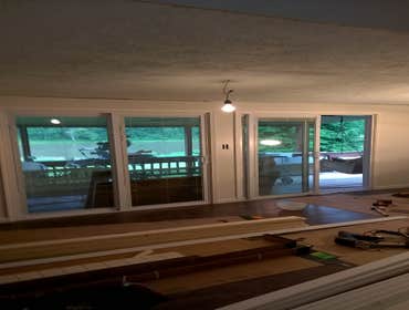 Photos from Ivan Johnson A complete renovation of a riverfront home we did in Ahrensville, Pa in the spring and summer of 2015