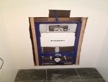 wall hung toilet carrier