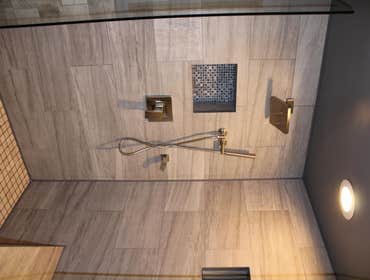 Master Suite Tile Shower