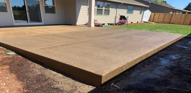 Photos by Bernys Contracting LLC #1 exposed aggergate finish