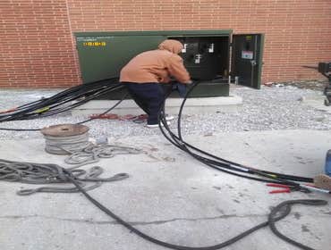 Molding Dynamics Inc.; power, lighting, machines, 1600 amp service upgrade
