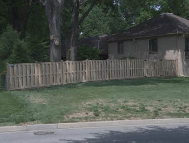 Wood Shadow Box fence