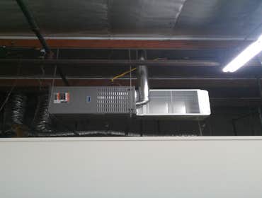 Lambert/Brea,Ca This tenant needed to keep the warehouse at 75 degrees as He sells & stores a liquid (non-flamable) that solidifies if it gets below 70