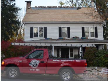 Delaware Watergap roof install