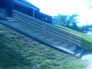 R A Miller Painting And General Contracting Project replaced steps. took out old steps and rebuilt new ones