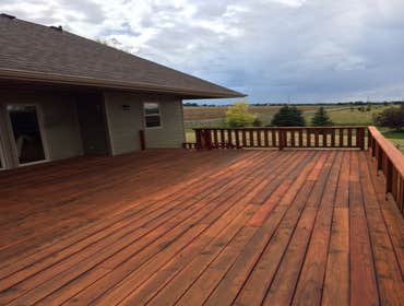 Beautiful View Deck Project
