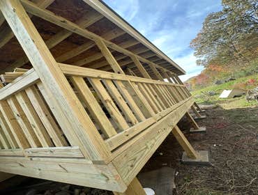Photos by Peak Resolutions Group #24 Modular Home 18x22 Covered Deck-Asphalt Singles-Dual Doors-Ramp One Sode-Steps One Side-Front Pavers