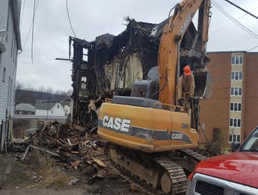 Demo,, tree removal ,,earth work Daleville park and ride ... a Tobyhanna Army Depot project