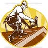 Tim's Roofing Company logo