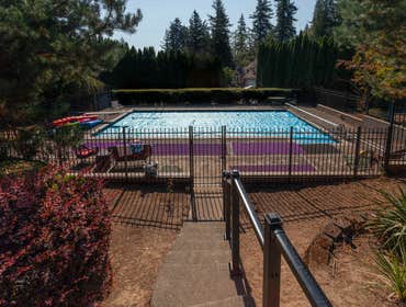 Gresham Pool Gate and Fence