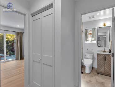 150 sqf addition in Saratoga This home addition project in Saratoga included a 150 sqf. expansion featuring a new modern bathroom and a compact, effici
