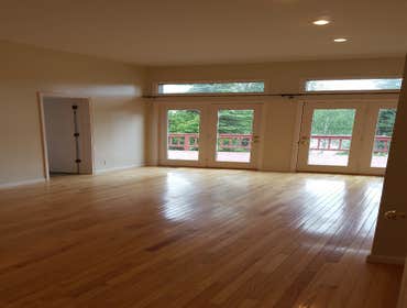 Johnson Drive house Complete paint job performed inside house in all rooms also several items repaired through out house with new light fixtures wood f