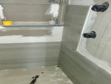 Custom shower