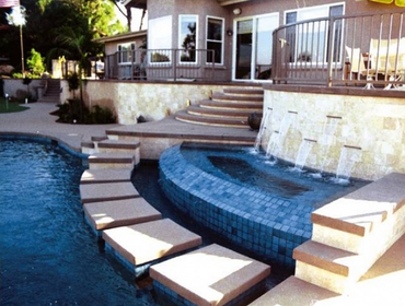 Photo(s) from Platinum Pools & Spas Pools and Spas Designs Including Water Features, and Lighting Features
