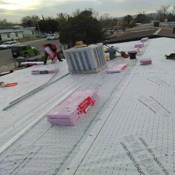 Roofing Replacemnt Project - Hail/Wind Damage Client's roof was damaged during wind/hail storm in South Valley Area in El Paso. Client reached out to L