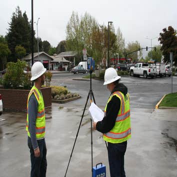 3D Site Laser Scan in Process