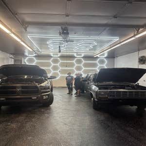 Photos by Summit Power Electric LLC #1 Unique but useful lighting for a wheel and tire shop