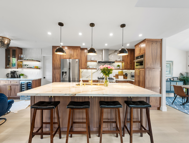 Dana Point Home Remodel This Dana Point home now features an inviting open floor plan seamlessly connecting each space. Highlights include a custom kit