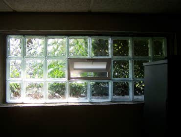 Glass Block Window