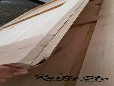 Our Work We take pride in our pieces, whether they are a barn door made of knotty alder wood, or a custom closet that will increase the value of your h