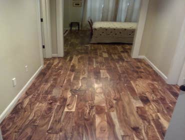 New Custom Hardwood Floor