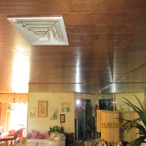 Wood ceiling